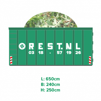 40m3 groenafval container huren
